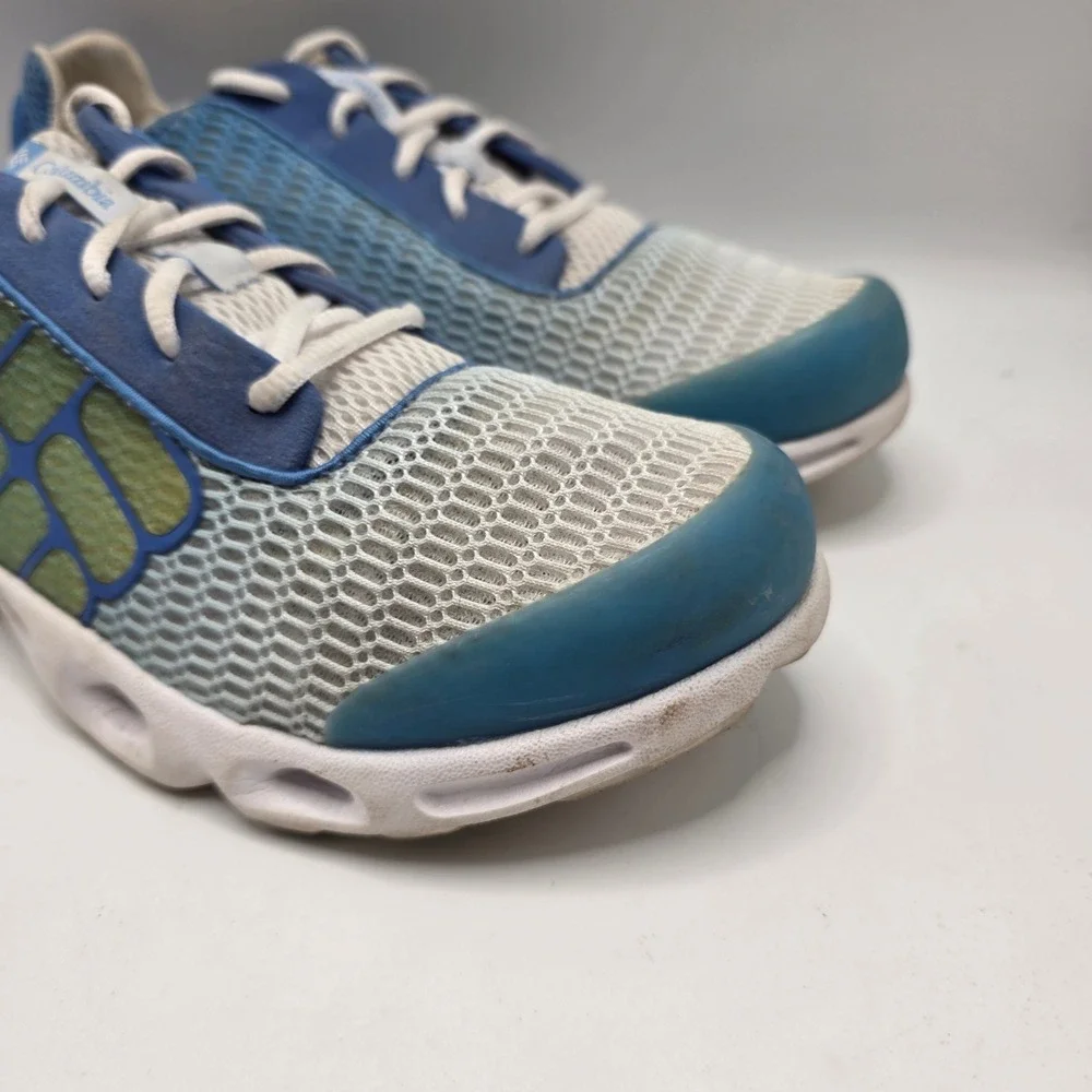 Columbia Drainmaker Water‎ Shoes Womens 10 Blue Good Mesh Breathable Hiking